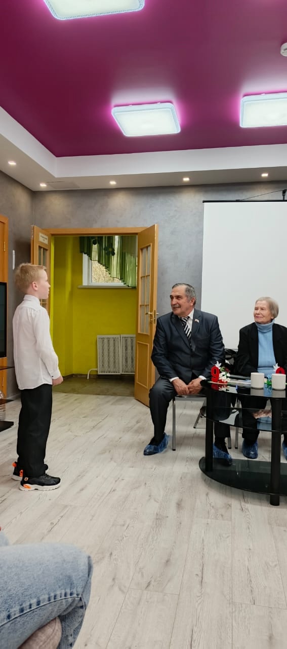 Встреча с автором книги «Помним и храним» Верой Красновой