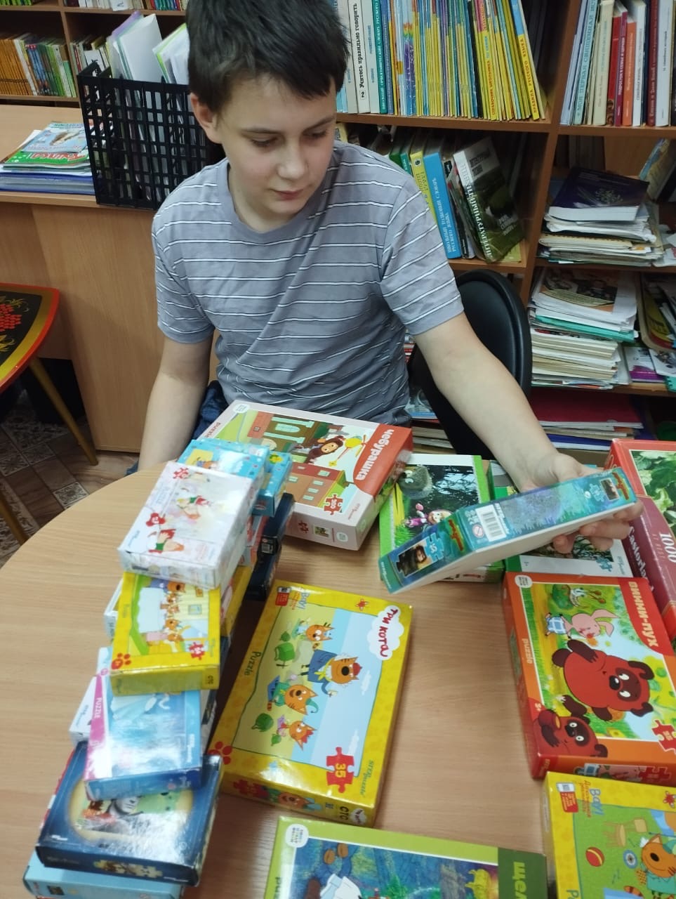Игра «Веселый пазл»