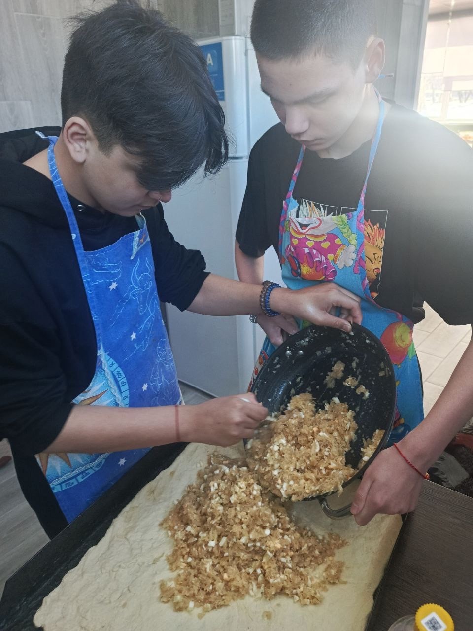 Субботний вечер. Чаепитие.