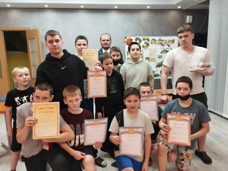 Спортивно-патриотическое мероприятие "А ну-ка, парни!