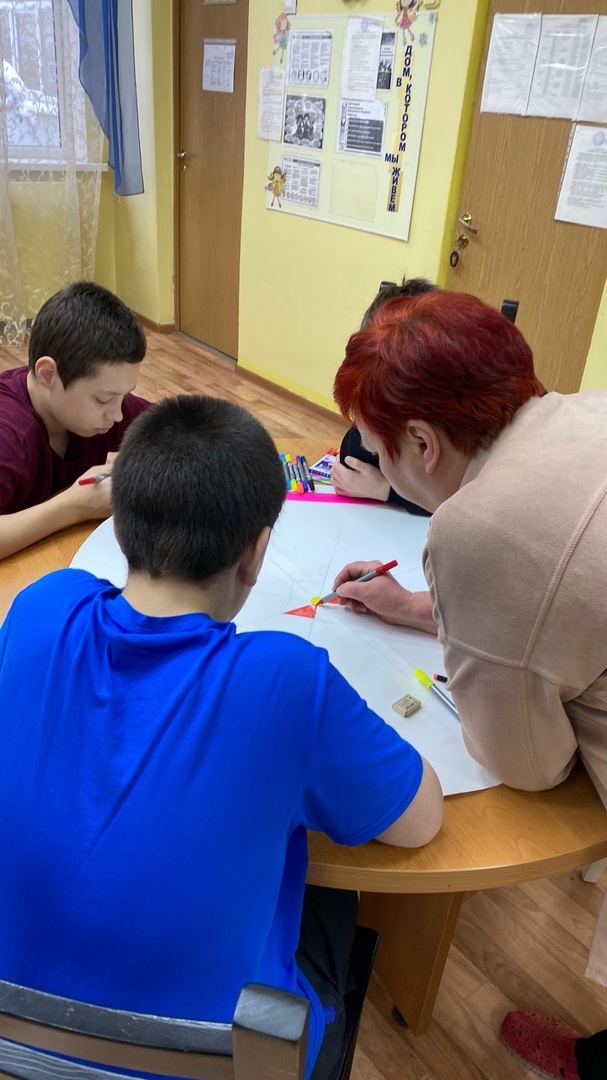 Арт - терапевтическое занятие
