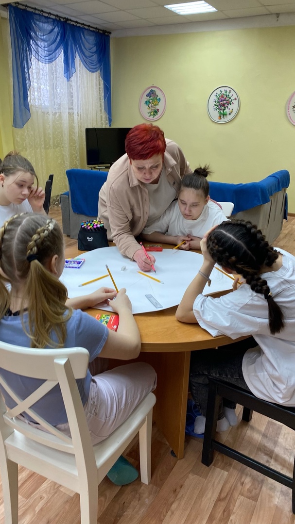 Арт - терапевтическое занятие
