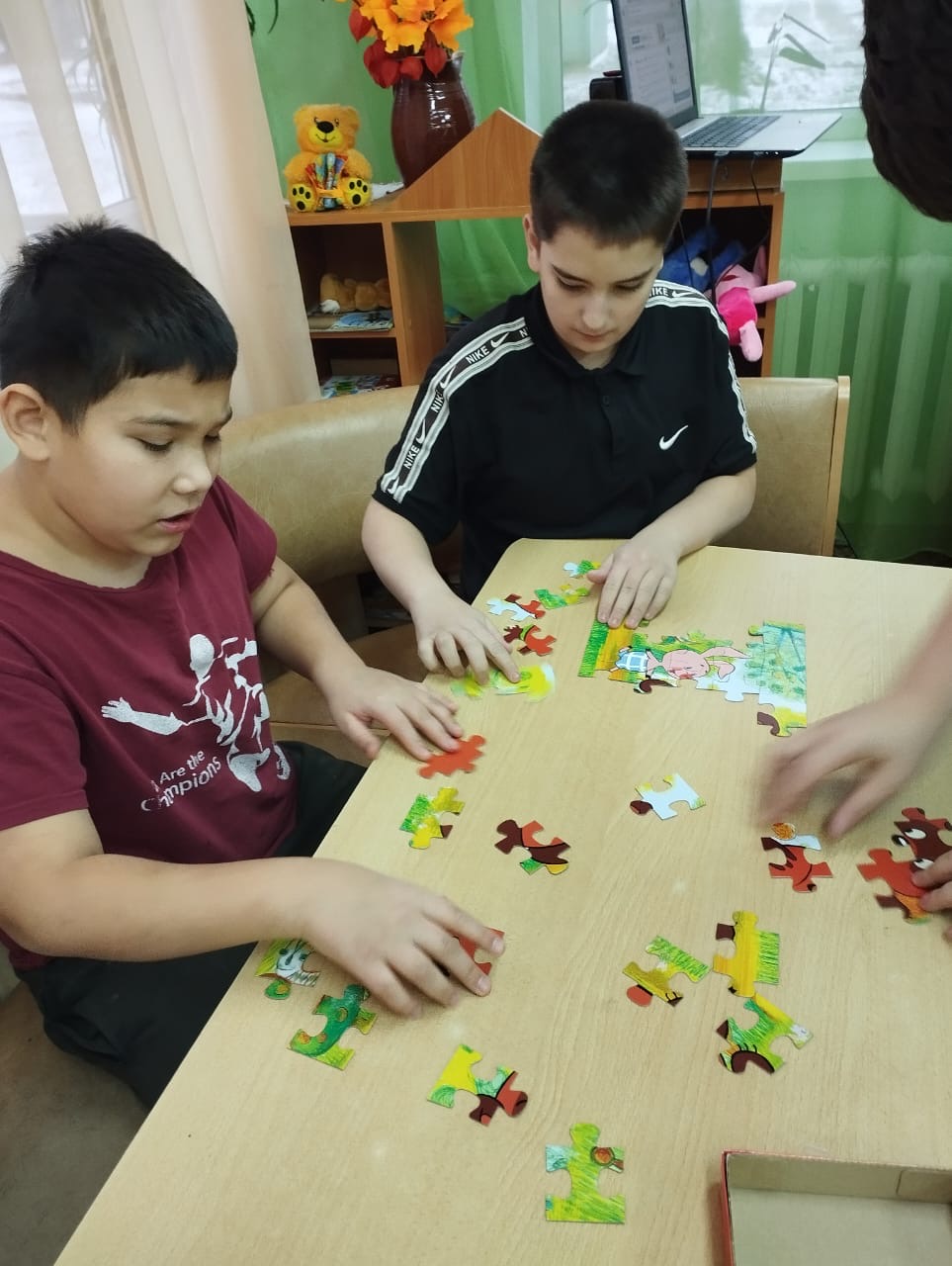 Игра «Веселый пазл»