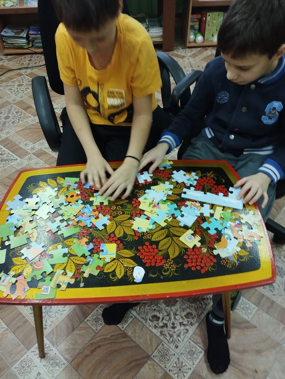 Игра «Веселый пазл»
