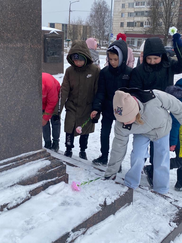 Участие в Акции "Защитники отечества"