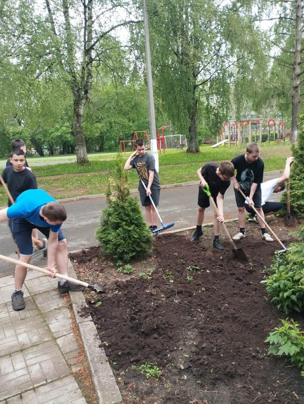 Подготовка к благоустройству территории