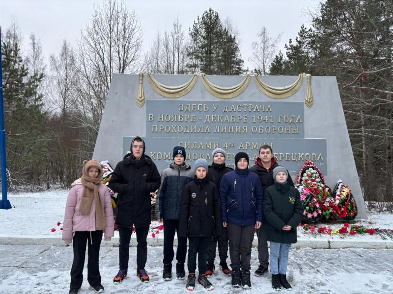 Воспитанники Тихвинского ресурсного центра посетили музей «Астрача. 1941»