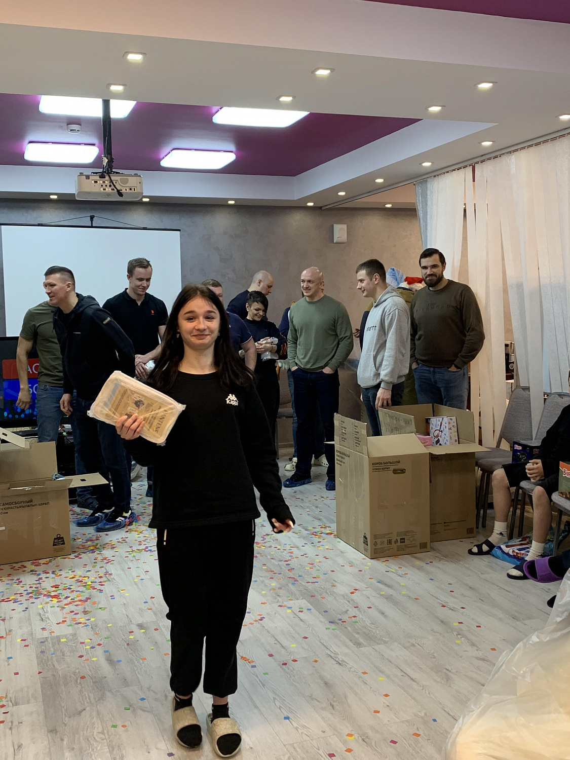 Новогоднее поздравление от шефов