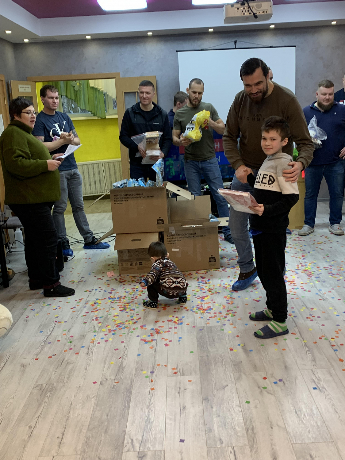 Новогоднее поздравление от шефов