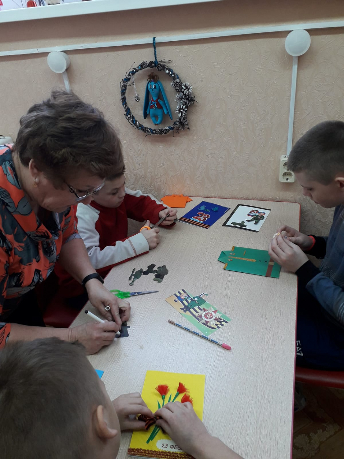 Подготовка к участию в Акции "Защитники Отечества"