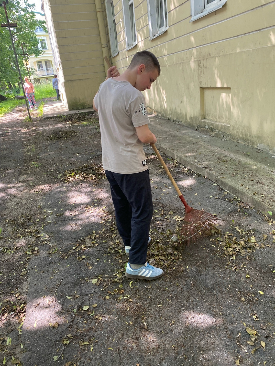 Трудовой десант снова в деле