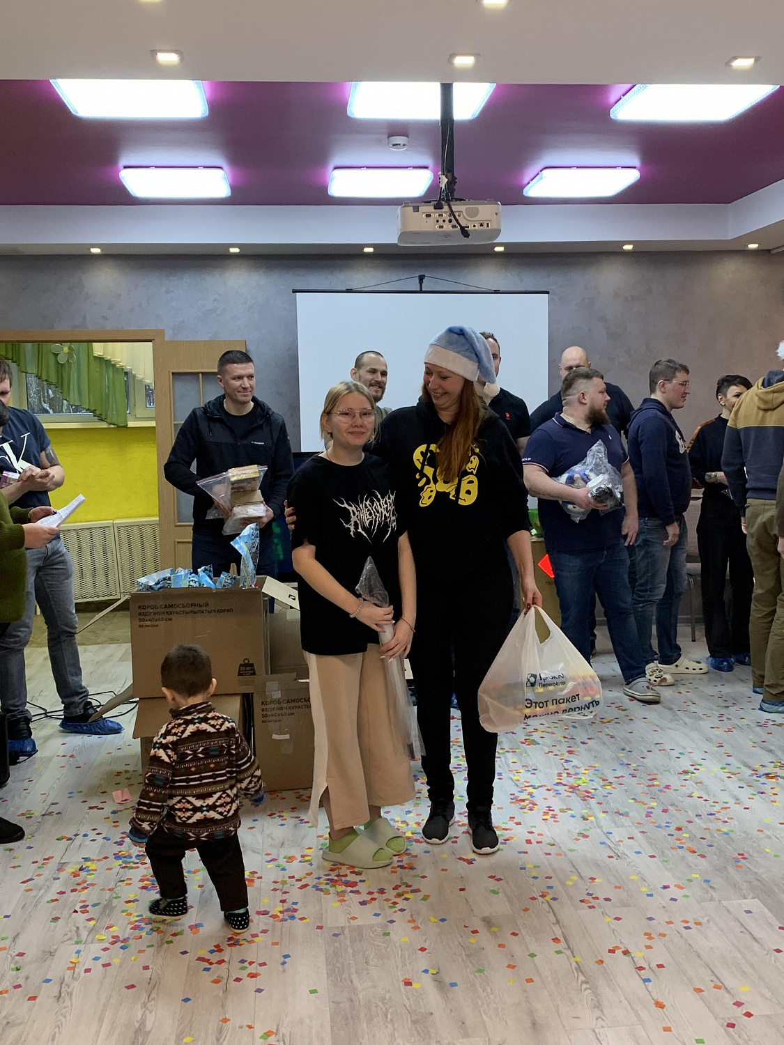 Новогоднее поздравление от шефов