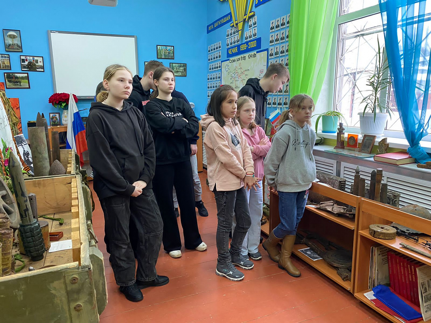 Экскурсия в военно-патриотический клуб "Десант"