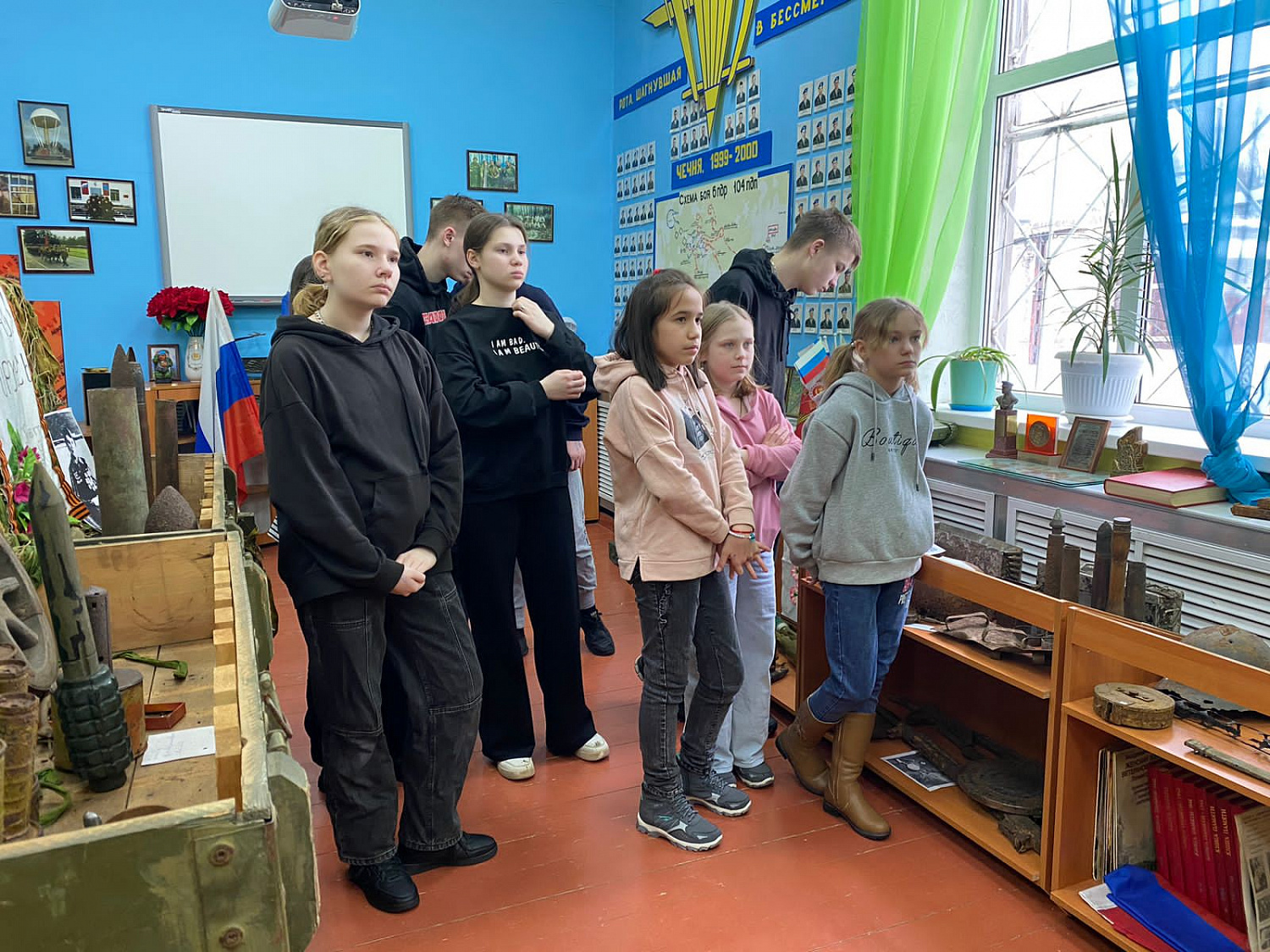 Экскурсия в военно-патриотический клуб "Десант"