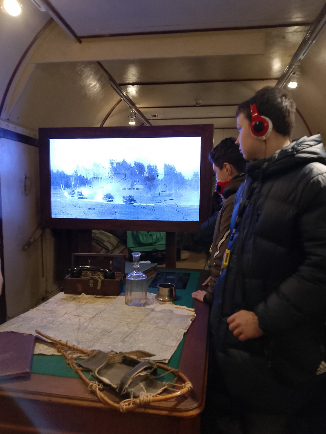 «Поезд Победы» снова в Тихвине