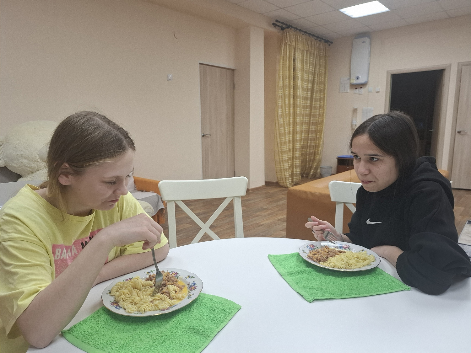 Девочки блестяще справились с кулинарным экзаменом