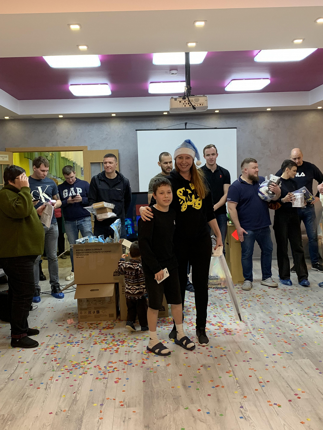 Новогоднее поздравление от шефов