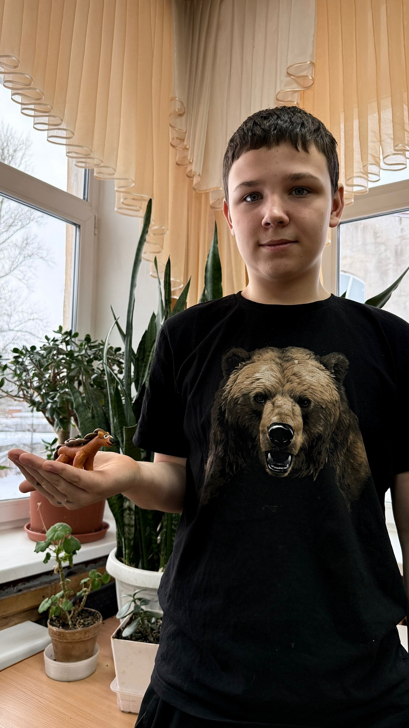 «Лепка — это серьёзно!»: наши малыши создают символ года.