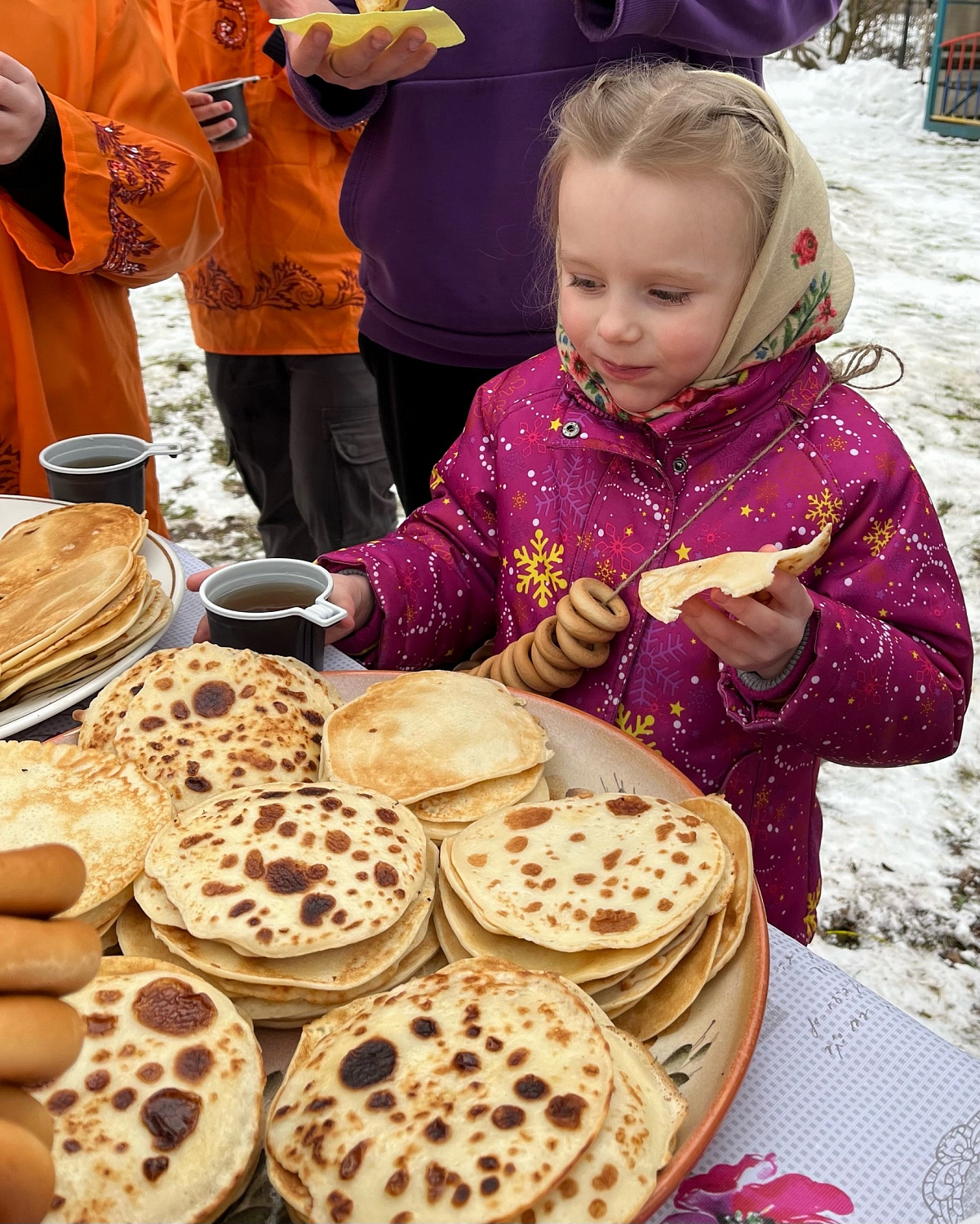 Празднование Широкой Масленицы!