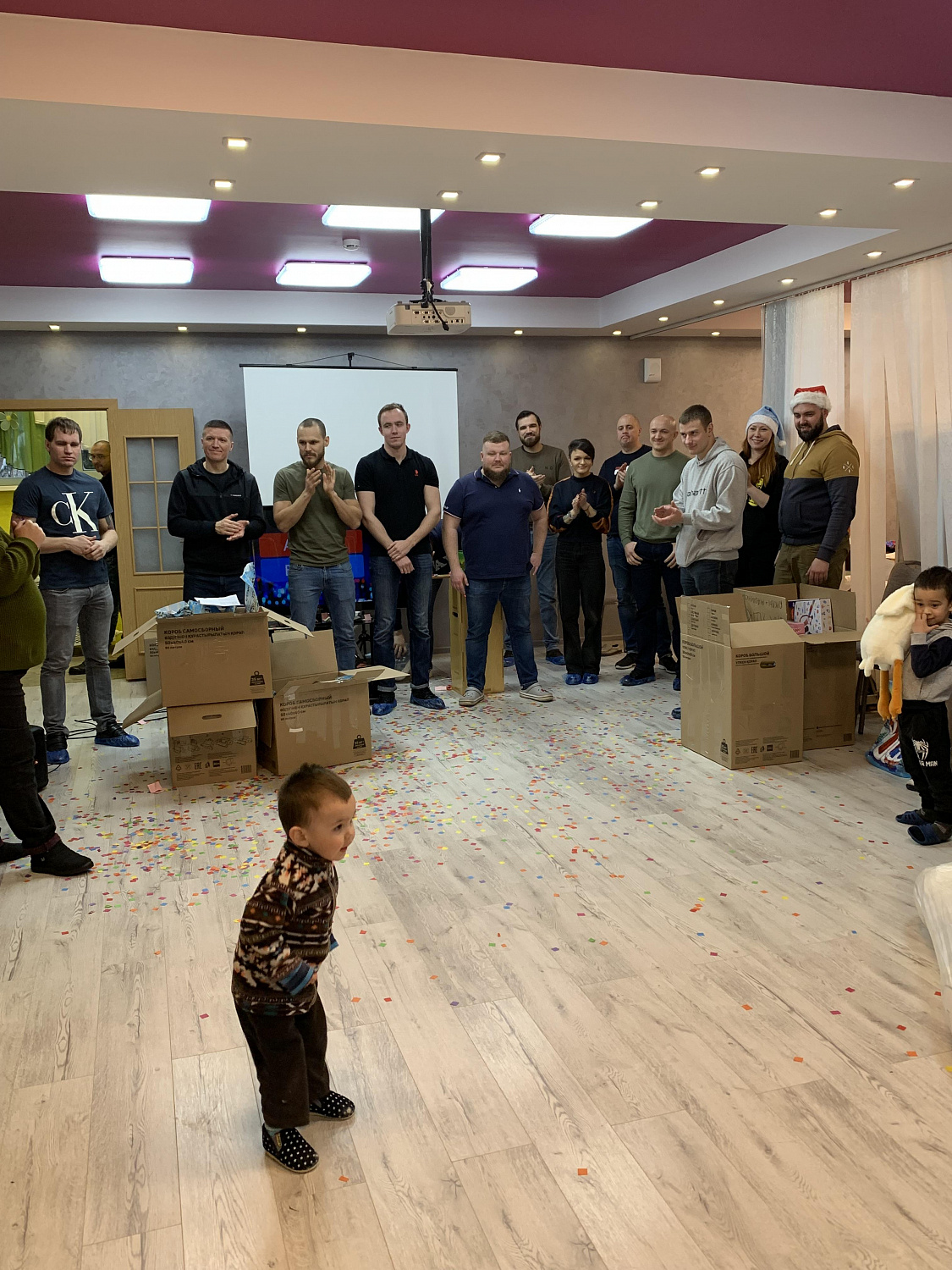 Новогоднее поздравление от шефов