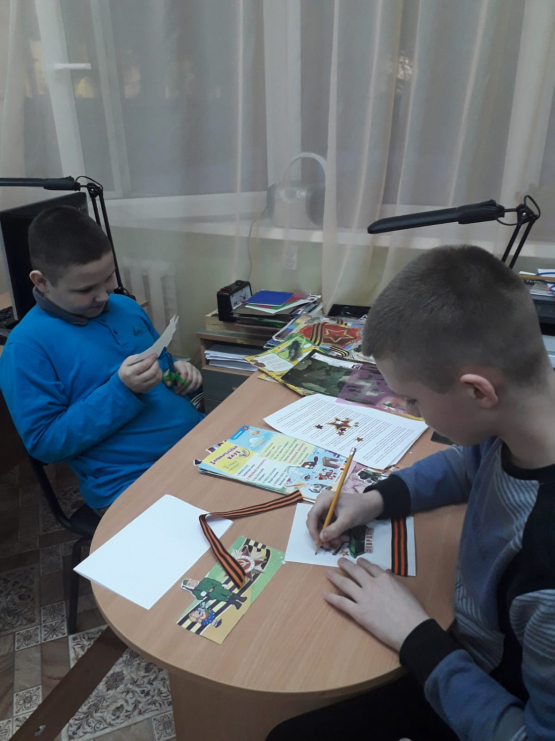 Подготовка к участию в Акции "Защитники Отечества"