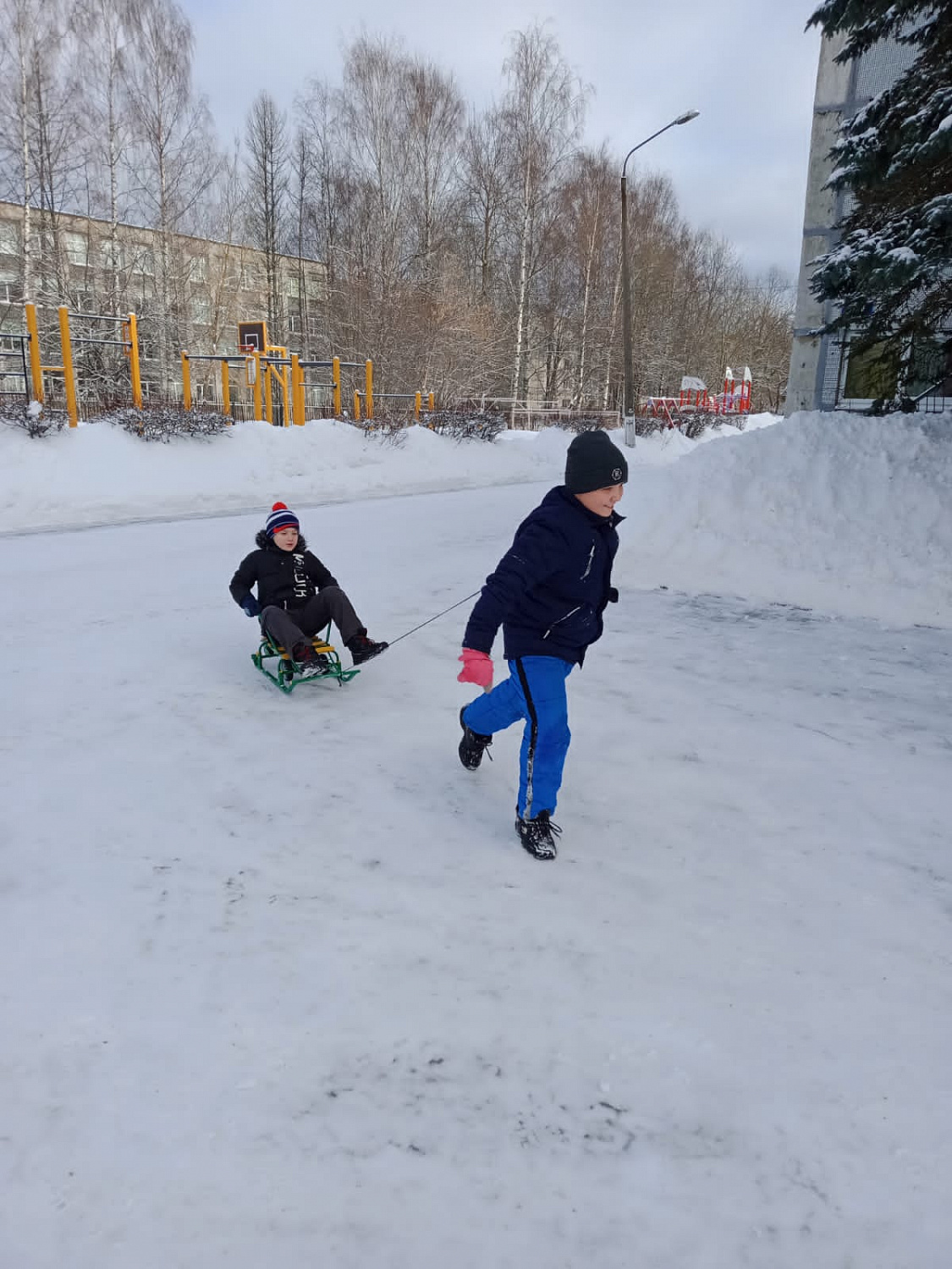 Зимние забавы