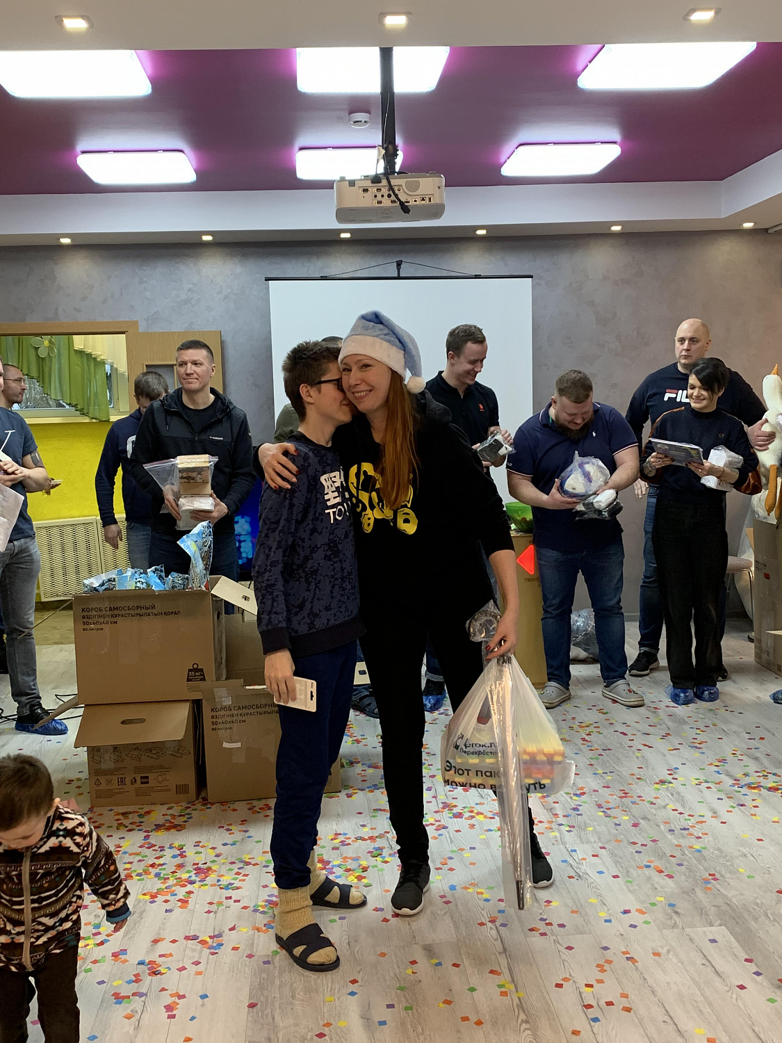 Новогоднее поздравление от шефов